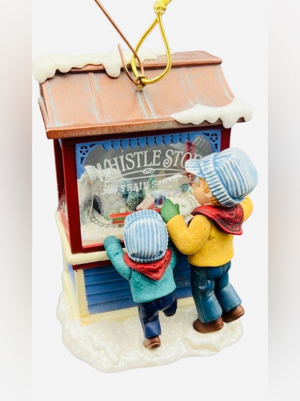 Whistle Stop (Christmas Window) Hallmark Keepsake Christmas Tree Ornament